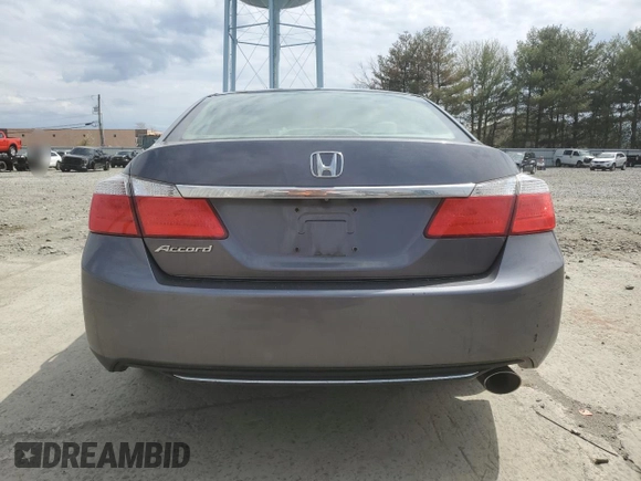 2014 Honda Accord Sedan LX with VIN 1HGCR2F30EA097848, listed as a Copart auction lot 53068055 with 170,012 mi miles and Salvage Title. Bid and sale history available at carsss.com. Image 6.