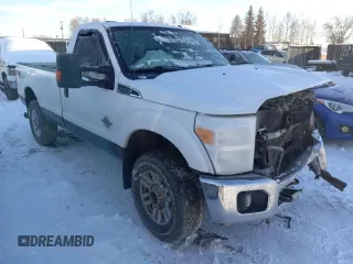 2014 Ford F-250 XL with VIN 1FTBF2BT1EEB31376, listed as a Copart auction lot 73752963 with 120,315 mi miles and Salvage title. Bid and sale history available at DreamBid. Image 4.