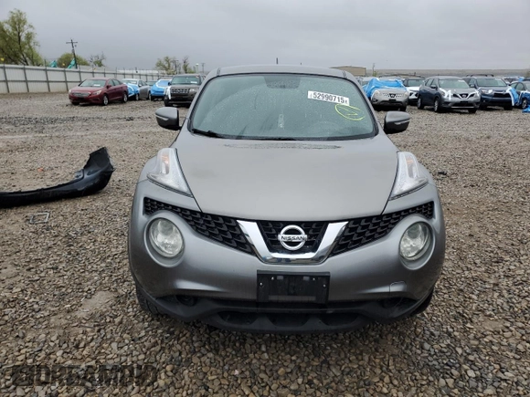 2015 Nissan Juke S with VIN JN8AF5MVXFT564899, listed as a Copart auction lot 52990715 with 68,533 mi miles and Salvage Title. Bid and sale history available at carsss.com. Image 5.