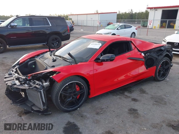 2024 Chevrolet Corvette 1LT with VIN 1G1YA3D41R5110403, listed as a IAAI auction lot 42220123 with 19,839 mi miles and . Bid and sale history available at DreamBid. Image 18.
