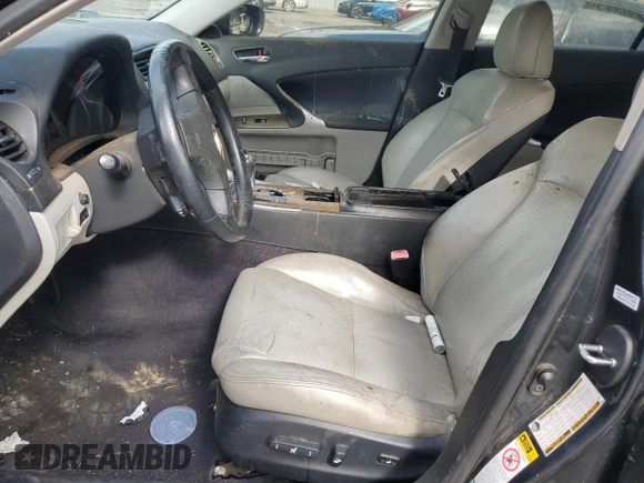2010 Lexus IS 350 with VIN JTHBE5C24A5024437, listed as a Copart auction lot 43251535 with 154,276 mi miles and Clean Title. Bid and sale history available at DreamBid. Image 7.