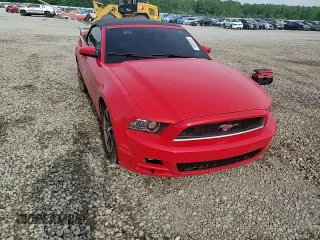 2013 Ford Mustang V6 with VIN 1ZVBP8EM0D5265005, listed as a Copart auction lot 54985425 with 128,964 mi miles and Salvage title. Bid and sale history available at DreamBid. Image 13.