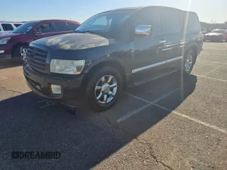 2004 Infiniti QX56 with VIN 5N3AA08A64N812493, listed as a Copart auction lot 77486754 with 0 mi miles and Salvage Title. Bid and sale history available at carsss.com. Image 2.