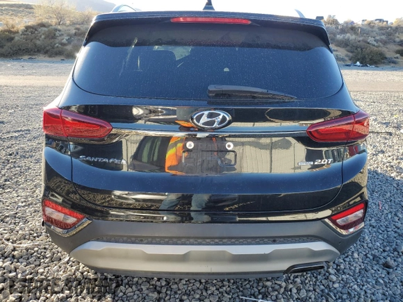 2020 Hyundai Santa Fe Limited with VIN 5NMS5CAA3LH289186, listed as a Copart auction lot 79930204 with 34,403 mi miles and Salvage Title. Bid and sale history available at carsss.com. Image 6.