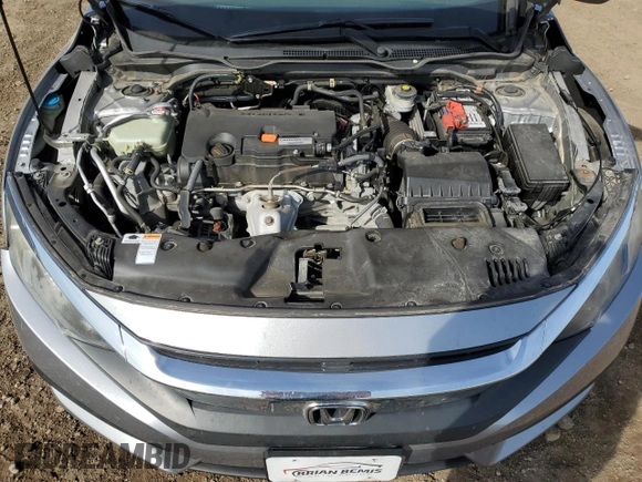 2016 Honda Civic LX with VIN 19XFC2F58GE049321, listed as a Copart auction lot 48092535 with 145,326 mi miles and Salvage Title. Bid and sale history available at carsss.com. Image 13.