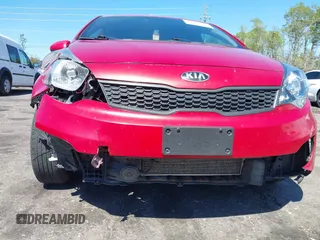 2017 Kia Rio LX with VIN KNADM4A39H6061634, listed as a IAAI auction lot 41839494 with 173,125 mi miles. Bid and sale history available at carsss.com. Image 6.