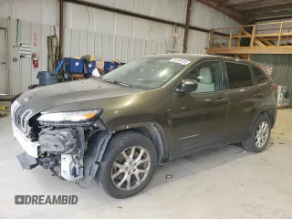 2015 Jeep Cherokee Sport z VIN 1C4PJLAB8FW535841, wystawiony jako Copart lot #49649495 z przebiegiem 157 360 mil mil oraz Szkody całkowita. Historia ofert i sprzedaży dostępna na DreamBid. Obrazek 1.