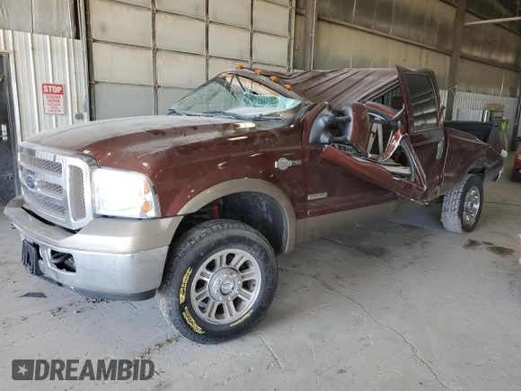 2005 Ford F-350 XL with VIN 1FTWW31P75EC11518, listed as a Copart auction lot 48372115 with Not Provided miles and Salvage Title. Bid and sale history available at DreamBid. Image 1.