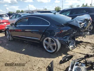 2014 Volkswagen CC Sport with VIN WVWBN7AN6EE531288, listed as a Copart auction lot 73797714 with 56,331 mi miles and Salvage Title. Bid and sale history available at DreamBid. Image 2.