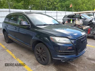 2012 Audi Q7 Premium Plus with VIN WA1LMAFE3CD008367, listed as a IAAI auction lot 42342183 with 170,242 mi miles and . Bid and sale history available at DreamBid. Image 1.