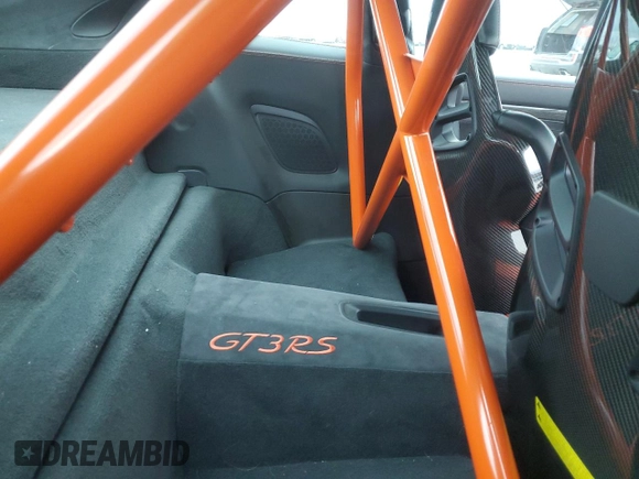 2016 Porsche 911 GT3 RS with VIN WP0AF2A92GS193245, listed as a Copart auction lot 44306855 with 19,949 mi miles and Salvage Title. Bid and sale history available at carsss.com. Image 11.