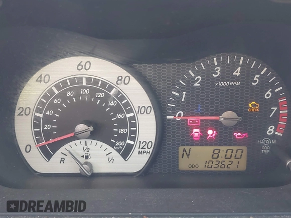 2006 Scion xA z VIN JTKKT624365020332, wystawiony jako IAAI lot #42335748 z przebiegiem 103 621 mil mil oraz . Historia ofert i sprzedaży dostępna na DreamBid. Obrazek 7.