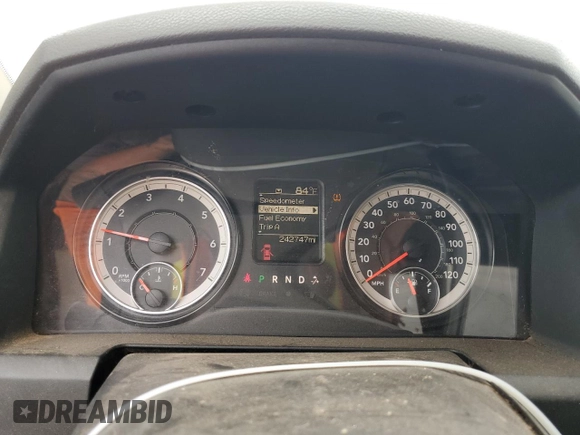 2016 Ram 2500 Tradesman with VIN 3C6UR5CJ0GG245077, listed as a Copart auction lot 59844685 with 242,747 mi miles and Salvage title. Bid and sale history available at DreamBid. Image 9.