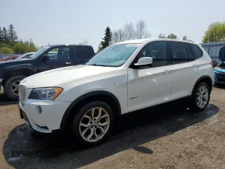 2014 BMW X3 xDrive28i z VIN 5UXWX9C53E0D17796, wystawiony jako Copart lot #56383085 z przebiegiem 125 254 mil mil oraz Szkoda całkowita • Salvage title. Historia ofert i sprzedaży dostępna na DreamBid. Obrazek 1.