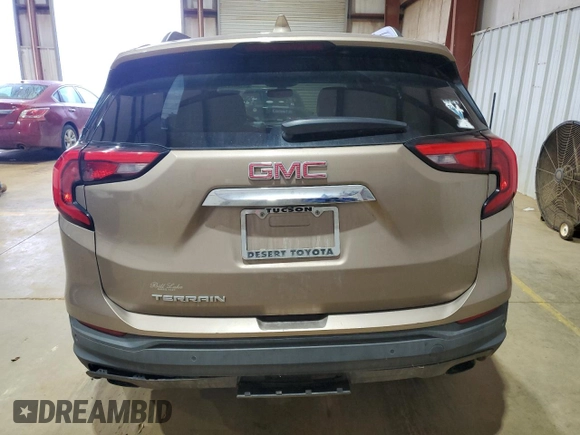2018 GMC Terrain SLE with VIN 3GKALMEX5JL166435, listed as a Copart auction lot 41382225 with 115,746 mi miles and Salvage Title. Bid and sale history available at carsss.com. Image 6.
