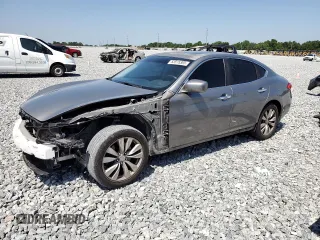 2011 Infiniti M37 with VIN JN1BY1AP0BM320176, listed as a Copart auction lot 53515305 with 142,988 mi miles and Salvage Title. Bid and sale history available at carsss.com. Image 1.
