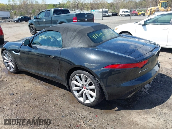 2017 Jaguar F-Type V6 with VIN SAJWA6ET8H8K42529, listed as a IAAI auction lot 41969172 with 81,594 mi miles and . Bid and sale history available at DreamBid. Image 3.