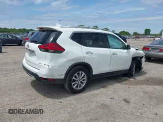 2017 Nissan Rogue SV with VIN KNMAT2MTXHP550384, listed as a IAAI auction lot 42364687 with 158,243 mi miles and . Bid and sale history available at DreamBid. Image 4.