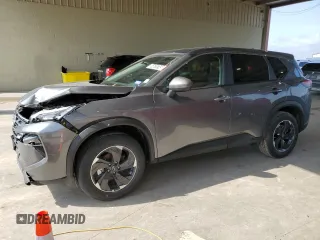 2025 Nissan Rogue SV with VIN 5N1BT3BA4SC826080, listed as a Copart auction lot 54619745 with 274 mi miles and Clean Title. Bid and sale history available at DreamBid. Image 1.