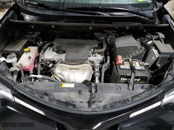 2018 Toyota RAV4 XLE with VIN 2T3RFREV3JW833223, listed as a Copart auction lot 52891285 with 93,122 mi miles and Salvage Title. Bid and sale history available at carsss.com. Image 12.