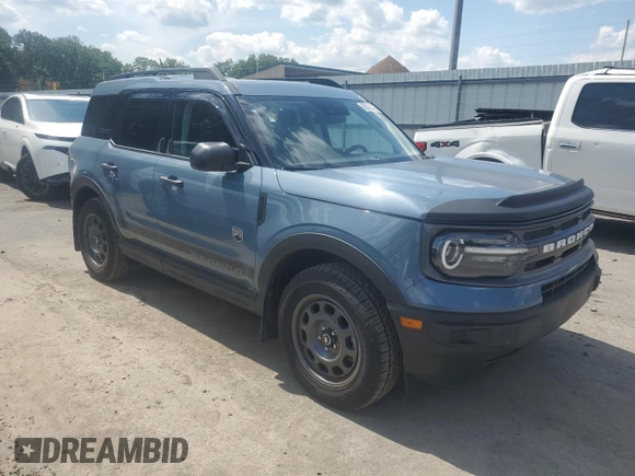 2024 Ford Bronco Sport Big Bend with VIN 3FMCR9B6XRRE20639, listed as a Copart auction lot 65265145 with 1,323 mi miles and Clean title. Bid and sale history available at DreamBid. Image 4.