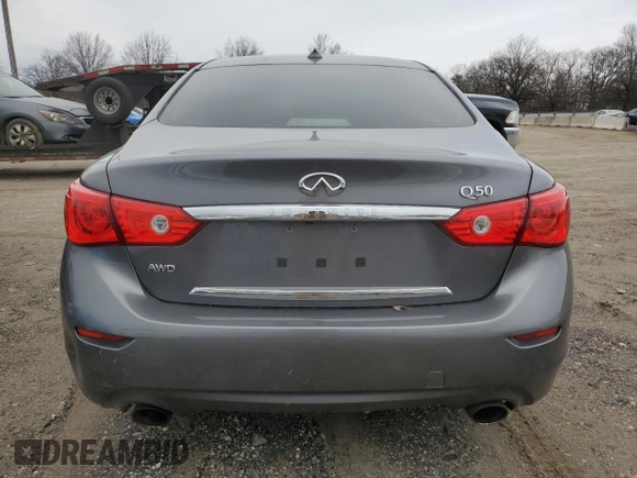 2016 Infiniti Q50 3.0t Premium with VIN JN1EV7AR6GM341826, listed as a Copart auction lot 41967155 with 71,858 mi miles and Salvage Title. Bid and sale history available at carsss.com. Image 6.