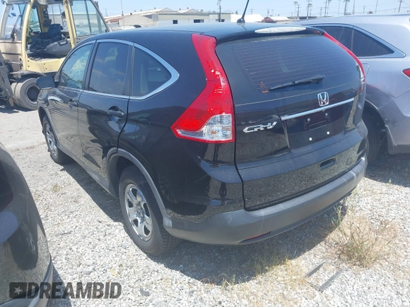 2014 Honda CR-V LX with VIN 2HKRM3H30EH551163, listed as a IAAI auction lot 42109975 with 57,712 mi miles. Bid and sale history available at carsss.com. Image 3.