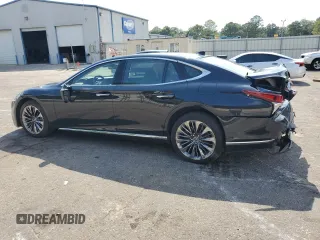 2018 Lexus LS with VIN JTHB5LFF8J5004047, listed as a Copart auction lot 64953584 with 62,547 mi miles and Salvage Title. Bid and sale history available at carsss.com. Image 2.