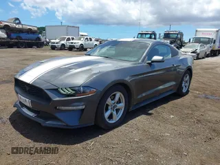 2018 Ford Mustang EcoBoost with VIN 1FA6P8TH0J5123717, listed as a IAAI auction lot 42542683 with 101,729 mi miles and . Bid and sale history available at DreamBid. Image 6.