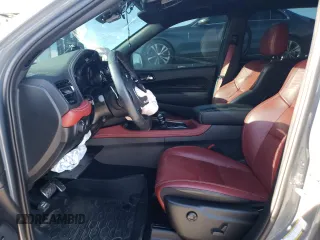 2023 Dodge Durango SRT Hellcat Premium with VIN 1C4SDJH91PC585475, listed as a Copart auction lot 82422984 with 6,195 mi miles and Salvage Title. Bid and sale history available at DreamBid. Image 7.
