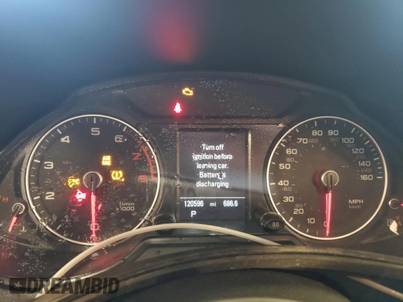 2016 Audi Q5 Premium with VIN WA1C2AFP0GA114709, listed as a Copart auction lot 62208745 with 120,596 mi miles and Salvage title. Bid and sale history available at DreamBid. Image 9.