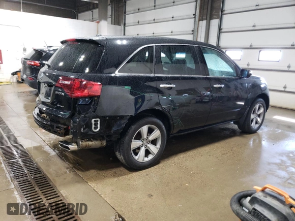 2013 Acura MDX Tech Pkg with VIN 2HNYD2H3XDH521532, listed as a Copart auction lot 50227025 with 147,227 mi miles and Salvage Title. Bid and sale history available at carsss.com. Image 3.