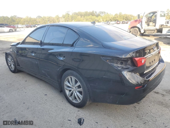 2017 Infiniti Q50 2.0t with VIN JN1CV7AP9HM641030, listed as a Copart auction lot 84625504 with NaN miles and Salvage Title. Bid and sale history available at carsss.com. Image 2.