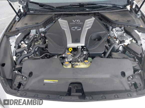 2018 Infiniti Q50 Luxe with VIN JN1EV7AP9JM362191, listed as a IAAI auction lot 41777017 with 80,394 mi miles and . Bid and sale history available at carsss.com. Image 10.