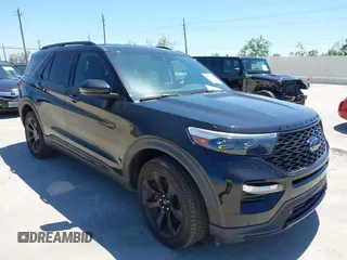 2020 Ford Explorer ST with VIN 1FM5K8GC8LGA39036, listed as a IAAI auction lot 41978033 with 93,348 mi miles and . Bid and sale history available at DreamBid. Image 1.
