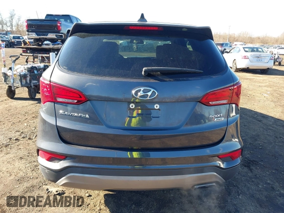 2017 Hyundai Santa Fe 2.4L with VIN 5XYZTDLB0HG453575, listed as a IAAI auction lot 41036334 with 114,031 mi miles and . Bid and sale history available at DreamBid. Image 16.
