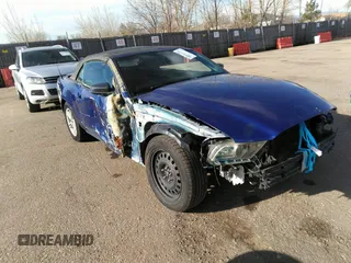 2014 Ford Mustang V6 with VIN 1ZVBP8EM0E5306721, listed as a IAAI auction lot 41671316 with 172,354 mi miles. Bid and sale history available at carsss.com. Image 1.