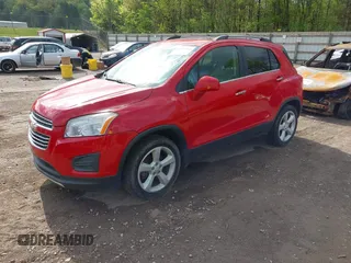 2015 Chevrolet Trax LTZ with VIN 3GNCJTSB6FL213113, listed as a IAAI auction lot 41999668 with 88,361 mi miles. Bid and sale history available at carsss.com. Image 17.
