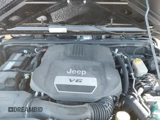 2017 Jeep Wrangler Unlimited Sport with VIN 1C4BJWDG0HL629476, listed as a IAAI auction lot 41408256 with 109,447 mi miles. Bid and sale history available at carsss.com. Image 10.