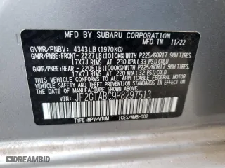 2023 Subaru Crosstrek with VIN JF2GTABC9P8297513, listed as a Copart auction lot 82360664 with 5,528 mi miles and Salvage Title. Bid and sale history available at carsss.com. Image 13.