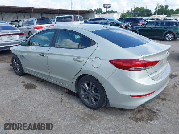 2017 Hyundai Elantra Limited with VIN 5NPD84LF6HH190970, listed as a IAAI auction lot 42342121 with 101,260 mi miles and . Bid and sale history available at DreamBid. Image 3.