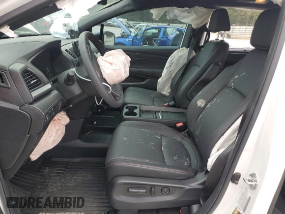 2024 Honda Odyssey Sport with VIN 5FNRL6H72RB067314, listed as a Copart auction lot 54873405 with 20,805 mi miles and Salvage Title. Bid and sale history available at DreamBid. Image 7.