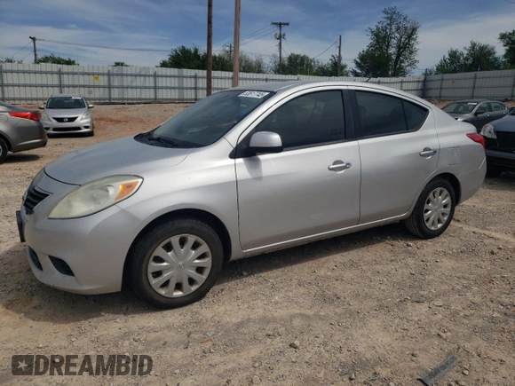 2012 Nissan Versa SV with VIN 3N1CN7AP2CL806371, listed as a Copart auction lot 53617745 with 107,198 mi miles and Clean Title. Bid and sale history available at carsss.com. Image 1.