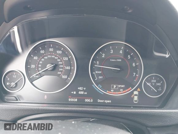 2016 BMW 4 Series 428i with VIN WBA4A9C53GG508245, listed as a IAAI auction lot 41607436 with 95,938 mi miles. Bid and sale history available at carsss.com. Image 7.