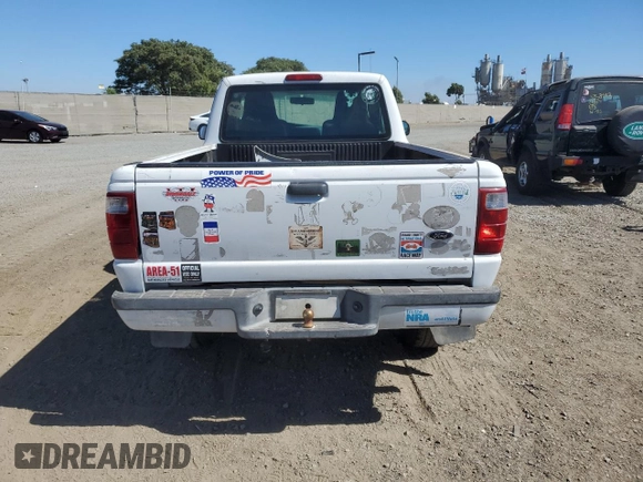 2004 Ford Ranger XL with VIN 1FTYR10U24PA08874, listed as a Copart auction lot 66931814 with 219,415 mi miles and Salvage title. Bid and sale history available at DreamBid. Image 6.