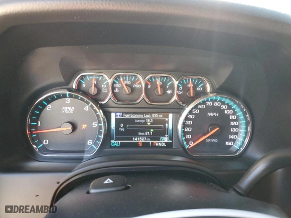 2018 Chevrolet Tahoe Commercial with VIN 1GNLCDEC6JR271180, listed as a Copart auction lot 43010395 with 141,527 mi miles and Salvage Title. Bid and sale history available at carsss.com. Image 9.