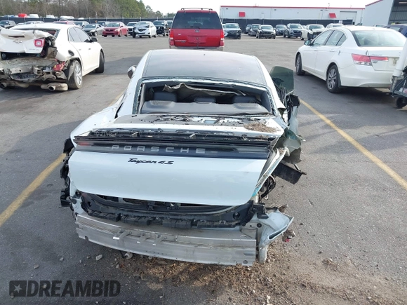 2020 Porsche Taycan 4S with VIN WP0AB2Y19LSA52181, listed as a IAAI auction lot 41467297 with 5,205 mi miles and . Bid and sale history available at DreamBid. Image 16.