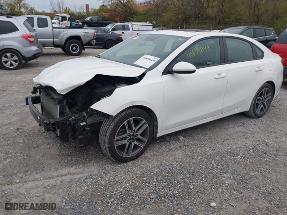 2019 Kia Forte S with VIN 3KPF34AD6KE066637, listed as a IAAI auction lot 40859649 with 93,803 mi miles. Bid and sale history available at carsss.com. Image 20.