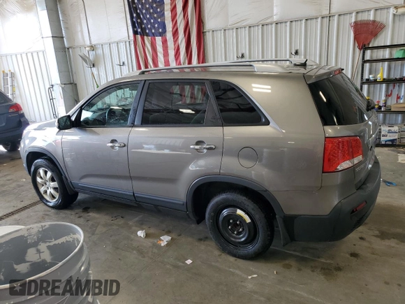 2012 Kia Sorento LX with VIN 5XYKT3A68CG249116, listed as a Copart auction lot 53667345 with 100,036 mi miles and Clean Title. Bid and sale history available at DreamBid. Image 2.
