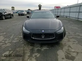 2015 Maserati Ghibli S Q4 with VIN ZAM57RTA8F1150575, listed as a Copart auction lot 38179884 with 59,174 mi miles. Bid and sale history available at carsss.com. Image 10.